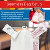 imageReli TShirt Bags 300 Count Plastic Bags  Bulk Grocery ampamp Shopping  White TShirt Sacks in Bulk 115quot x 65quot x 21quot