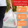 imageReli TShirt Bags 300 Count Plastic Bags  Bulk Grocery ampamp Shopping  White TShirt Sacks in Bulk 115quot x 65quot x 21quot