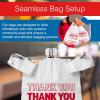 imageReli Thank You TShirt Bags 350 Ct ampamp Thank You TShirt Bags 1050ct
