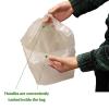 imageReli To GoTake Out Bags 250 Count BulkLarge 23quotL x 12quot W x 125quotH Reusable Plastic Bags with Handles  Die Cut Handle  Plastic  Use for Shopping Business Carry Out Restaurant