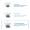 imageReli To GoTake Out Bags 250 Count BulkLarge 23quotL x 12quot W x 125quotH Reusable Plastic Bags with Handles  Die Cut Handle  Plastic  Use for Shopping Business Carry Out Restaurant