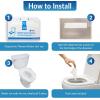imageReli Toilet Seat Covers 1250 Pcs 5 Packs of 250  Disposable Toilet Seat Cover  Flushable  14x16quot HalfFold  Paper Liners for Restroom Bathroom Travel Camping Kids Potty Training