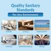 imageReli Toilet Seat Covers 1250 Pcs 5 Packs of 250  Disposable Toilet Seat Cover  Flushable  14x16quot HalfFold  Paper Liners for Restroom Bathroom Travel Camping Kids Potty Training