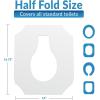imageReli Toilet Seat Covers 1250 Pcs 5 Packs of 250  Disposable Toilet Seat Cover  Flushable  14x16quot HalfFold  Paper Liners for Restroom Bathroom Travel Camping Kids Potty Training