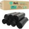 imageReli EcoStrong 13 Gallon Trash Bags  500 Count Bulk  Black  EcoFriendly  Made from Recycled Material