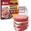 imageReli Hamburger Patty Paper 1100 Pack 475quot x 5quot Square  Wax Paper Squares  Food Grade Patty ampamp Parchment NonStick Sheets for Burger Press Deli Butcher Meat ResturantGrade