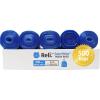 imageReli SuperValue 13 Gallon Recycling Bags  500 count Bulk  Tall Kitchen  Blue Trash Bags
