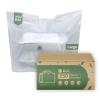 imageReli To GoTake Out Bags 250 Count BulkLarge 23quotL x 12quot W x 125quotH Reusable Plastic Bags with Handles  Die Cut Handle  Plastic  Use for Shopping Business Carry Out Restaurant