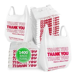 imageReli Thank You TShirt Bags 350 Ct ampamp Thank You TShirt Bags 1050ct
