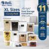 imageReli Airtight Food Storage Containers with Lids 11 Sets  Kitchen Organizers and Storage Pantry Organizers  BPA Free Plastic Food Container XL Size Variety Pack w 2 Measuring Cups 12 Labels Pen