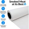 imageReli White Butcher Paper Roll  Made in USA  Bulk Value 18 in x 350 ft 4200 in  Food Grade Kraft Paper for BBQ  Butcher Wrap for Smoking Meat Sublimation  Unwaxed Meat Wrapping18 x 350 Ft Butcher Paper  White