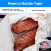 imageReli White Butcher Paper Roll  Made in USA  Bulk Value 18 in x 350 ft 4200 in  Food Grade Kraft Paper for BBQ  Butcher Wrap for Smoking Meat Sublimation  Unwaxed Meat Wrapping18 x 350 Ft Butcher Paper  White