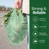 imageReli Biodegradable Thank You Bags  1050 Count 115quot x 65quot x 21quot  Green Plastic Bags with Handles  Ideal for Grocery Shopping Food Take Out Small Business  OxoBiodegradable Plastic