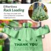 imageReli Biodegradable Thank You Bags  1050 Count 115quot x 65quot x 21quot  Green Plastic Bags with Handles  Ideal for Grocery Shopping Food Take Out Small Business  OxoBiodegradable Plastic