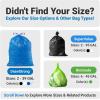 imageReli 13 Gallon Trash Bags Drawstring 100 Count  Tall Kitchen Garbage Bags  Blue Recycling Bags  Unscented 13 Gallon Trash Bags for Kitchen Office Use  Blue Trash Can Liners wDrawstring