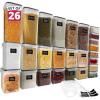 imageReli Airtight Food Storage Containers with Lids 26 Sets  Kitchen Organizers and Storage Pantry Organizers  BPA Free Plastic Food Containers  Mega Variety Pack wMeasuring Cup 30 Labels Pen
