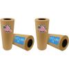 imageReli Kraft Paper Roll  175 x 350 Feet  Jumbo Roll  Made in USA  Brown Craft amp Wrapping Paper  Plain Kraft Packing for Shipping Moving ArtsCrafts Table Cover  Bulk Pack of 21 Count Pack of 2