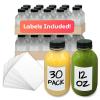 imageReli Plastic Juice Bottles 30 Pack Bulk 12 oz Round Plastic Juice Bottles with Caps amp Sticker Labels  Clear Empty for Juicing 12oz  Disposable Reusable Containers for Juicing Smoothies