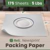imageReli Newsprint Packing Paper 5 lbs 175 Sheets  27 x 17  Packing Paper Sheets for Moving  Newspaper Box Filler  Perfect for Wrapping Moving amp Packaging Supplies  Made in the USA