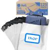 imageReli 125 Pcs Poly Mailers 19x24 White  Large Shipping Bags for Small Business  Mailing Bag for Shipping  Packaging for Clothing  NonPadded EnvelopesPolybags Self Sealing125