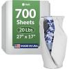 imageReli Newsprint Packing Paper 20 lbs 700 Sheets  27 x 17  Packing Paper Sheets for Moving  Newspaper Box Filler  Perfect for Wrapping Moving amp Packaging Supplies  Made in the USA
