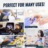image:imageReli Nitrile Gloves Large  1000 Pack Bulk  Violet Blue  Disposable Gloves  Powder Free Latex Free  SingleUse  Nitrile for Cleaning Automotive Salon Iris Blue Food Safe