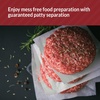 image:imageReli 250 Pack Hamburger Patty Paper 475 x 5Square  Wax Paper Squares  Food Grade Patty amp Parchment NonStick Sheets for Burger Press DeliButcher Meat ResturantGrade