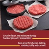 image:imageReli 250 Pack Hamburger Patty Paper 475 x 5Square  Wax Paper Squares  Food Grade Patty amp Parchment NonStick Sheets for Burger Press DeliButcher Meat ResturantGrade