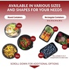 image:imageReli Meal Prep Bowls wLids  50 Pack 16 oz  Disposable Bowls with Lids  MicrowaveFreezer Safe