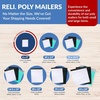 image:imageReli Poly Mailers 6x9  1000 Pcs Bulk  Small Mailing EnvelopesShipping Bags  White Packaging Bags for Shipping  NonPadded Poly Mailers  Self Sealing for Small Items Bulk White6x9