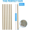 image:imageReli 1000 Pack Paper Straws Kraft Brown  Paper Straws for Drinking  Disposable BiodegradableEcoFriendly  Use for Crafts Party DecorationSupplies Restaurants Juice Brown1000