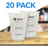 image:imageReli 8 oz Paint Mixing CupResin Mixing 20 Pcs  Disposable Measuring Cups  Clear Plastic Measures  Use for Paint Epoxy Resin Pigments 8oz
