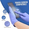 image:imageReli Nitrile Gloves Medium  Disposable Gloves 100 Pack  Powder Free Latex Free Food Safe  SingleUse  Premium Nitrile Rubber for Cleaning Automotive Salon  Violet BlueIris Blue