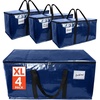 image:imageReli Moving Bags Heavy Duty 4 Pack  Extra Large Totes for Storage amp Packing  Small Space amp Dorm Room Essentials  Packing Bags with Handles amp Zippers  Alternative to Moving Boxes Blue