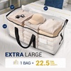 image:imageReli Moving Bags Heavy Duty 1 Pack  Extra Large Totes for Storage amp Packing  Small Space amp Dorm Room Essentials  Packing Bags with Handles amp Zippers  Alternative to Moving Boxes Clear
