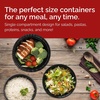 image:imageReli Meal Prep Container Bowls 16 oz 25 Pack Meal Prep Containers Reusable  Plastic Take Out Food Boxes Microwavable Bowls with Lids  Disposable for Takeout To Go Leftover