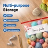 image:imageReli Gallon Food Storage Bags 300pk  Resealable Storage With Sliders  Gallon Size Resealable Bags For Food Toys Supplies  Slide to Seal MicrowaveSafe WriteOn Label BPA Free