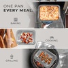 image:imageReli Aluminum Pans with Lids 9x13 20 Pack Disposable Tin Foil Trays  Oven Safe for Cooking Baking Roasting Events Meal Prep  Freezer Safe amp Dishwasher Safe