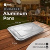 image:imageReli Aluminum Pans with Lids 9x13 20 Pack Disposable Tin Foil Trays  Oven Safe for Cooking Baking Roasting Events Meal Prep  Freezer Safe amp Dishwasher Safe