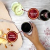 image:imageReli 12oz Disposable Wine Glasses GoldRim 20 Pack Stemless  Crystal Clear  Reusable amp Recyclable BPAFree FoodGrade Plastic  Shatterproof Party Cups for Juices Cocktails Whiskey