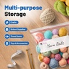 image:imageReli Gallon Food Storage Bags 150pk  Resealable Storage Gallon Size  Resealable Bags For Food Toys Supplies  LeakProof Double Zipper MicrowaveSafe WriteOn Label BPA Free