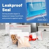 image:imageReli Gallon Food Storage Bags 150pk  Resealable Storage Gallon Size  Resealable Bags For Food Toys Supplies  LeakProof Double Zipper MicrowaveSafe WriteOn Label BPA Free