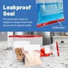 image:imageReli 2 Gallon Food Storage Bags 150pk  Resealable Storage 2 Gal Size  Resealable Bags For Food Toys Supplies  LeakProof Double Zipper MicrowaveSafe WriteOn Label BPA Free