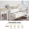 image:imageReli Drawer Organizers Clothes 14 Pack  Foldable Dresser Drawer Organizer  Beige Dresser Drawer Organizers  Fabric Drawer Dividers Foldable Closet Storage Bins Socks Underwear Ties Bras Nursery
