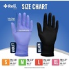 image:imageReli Black Nitrile Gloves Medium 1000 Pack Bulk  Heavy Duty Gloves