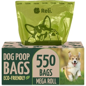 image:imageReli Biodegradable Dog Poop Bags 550 Count Bulk Large Single Roll